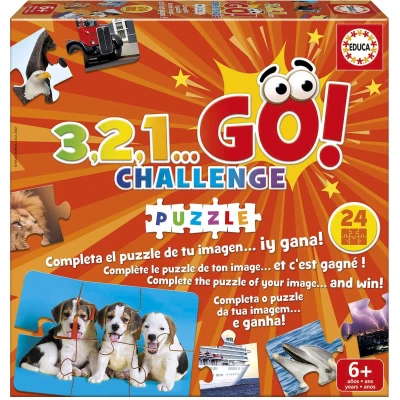 Afbeelding van Bordspel Educa 3,2,1..Challenge Puzzle