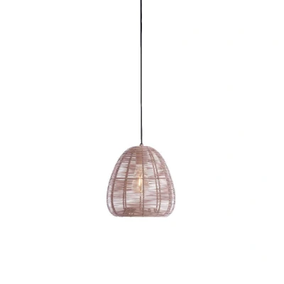 Afbeelding van Light &amp; Living Hanglamp Oliveria Roze Ø25cm Modern Hanglampen Eetkamer, Slaapkamer, Woonkamer