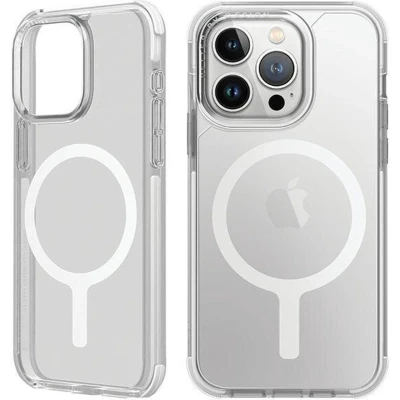 Afbeelding van UNIQ LifePro Xtreme iPhone 15 Pro 6.1 hoesje Magclick Charging transparant/vorsthelder