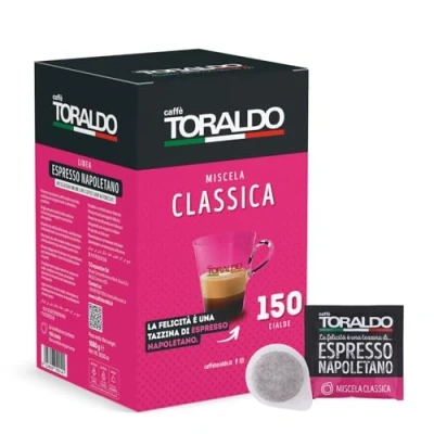 Afbeelding van Caffè Toraldo Napolitaanse klassieke mix 150 wafels
