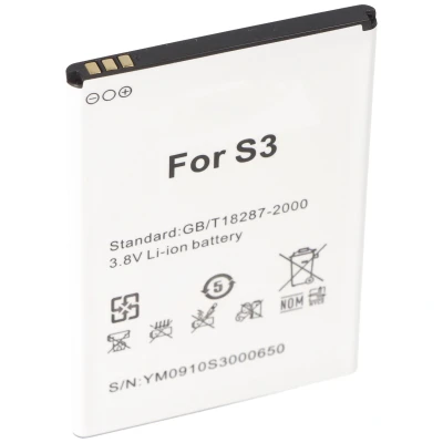 Afbeelding van Li Ion batterij 3000mAh (3.8V) voor mobiele telefoons, smartphones, telefoons zoals JY S3