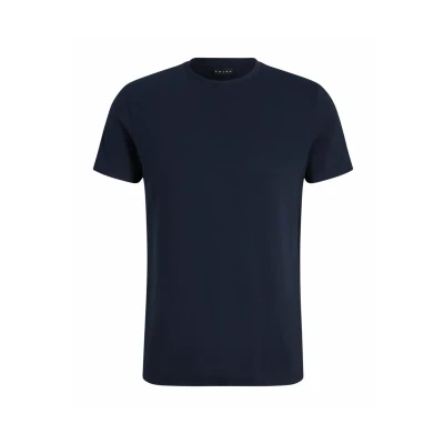 Afbeelding van Falke Tshirt basic, Heren, Maat: Small, Space blue (6116)