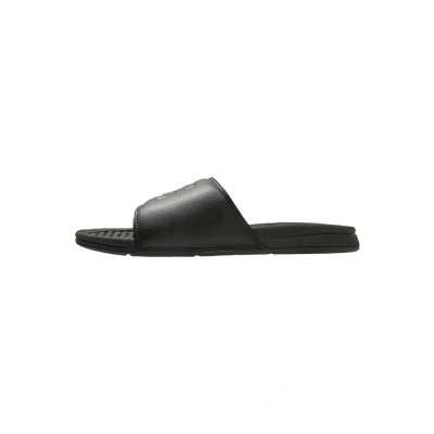 Afbeelding van DC Shoes Bolsa Badslippers, Maat: 40.5, Black Hoogwaardig imitatieleer