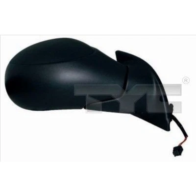 Afbeelding van Buitenspiegel Tyc 305 0016 Links Zwart Bol vormig, voor elek. spiegelverstelling CITROËN: C3 I Hatchback