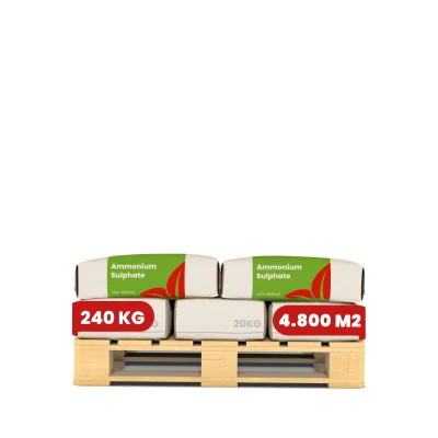 Afbeelding van Organifer Ammoniumsulfaat Meststof (12x = 240 kg voor 4.800 m²)