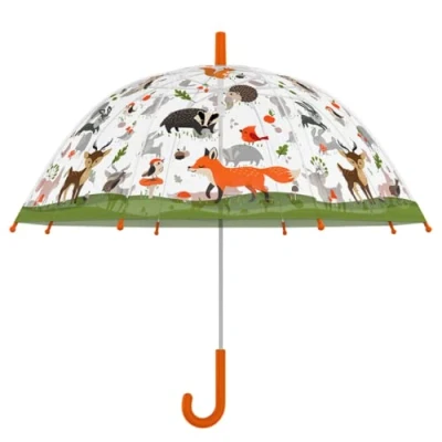 Afbeelding van Esschert Design Kinderparaplu transparant bosdieren