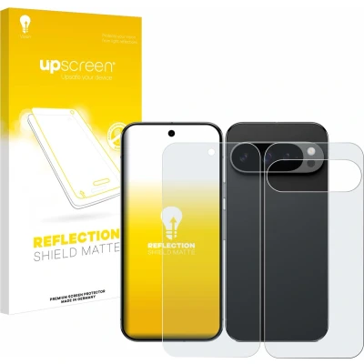 Afbeelding van upscreen Screenprotector voor Google Pixel 9 Pro (Voor+Achter) Folie Beschermfolie anti glare matte