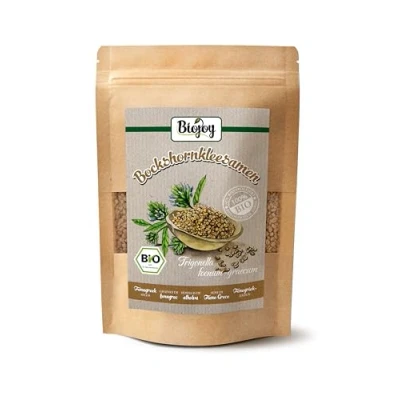 Image de Biojoy Graines de Fenugrec entières BIO (500 g), thé fenugrec, sans additifs