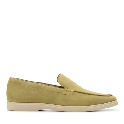 Afbeelding van Clarks Torford Easy Mocassin voor heren, Salie suède, 41 EU
