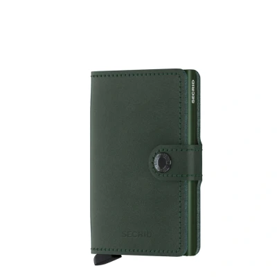 Afbeelding van Secrid Miniwallet portemonnee green Dames