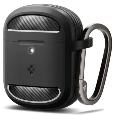 Afbeelding van Spigen Rugged Armor beschermhoes compatibel met Google Pixel Buds Pro 2 (2024) mat zwart