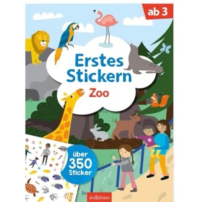 Afbeelding van Erstes Stickern Zoo