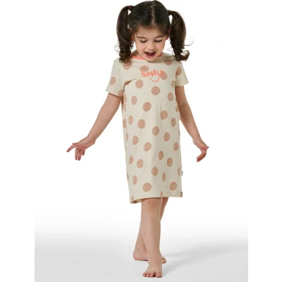 Afbeelding van Schiesser Natural LOVE Nachtjapon voor kinderen, Maat: 92, Creme