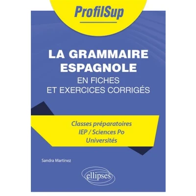 Image de La grammaire espagnole en fiches et exercices corrigés