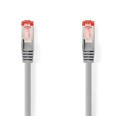 Afbeelding van Nedis CAT6 Netwerkkabel RJ45 Male S/FTP 20.0 m Binnenshuis Rond LSZH Grijs Doos