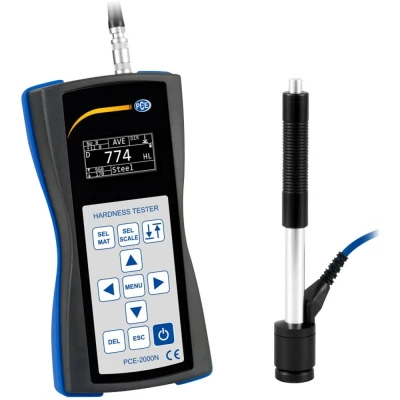 Afbeelding van PCE Instruments Hardheidsmeter Shore, Brinell, Vickers, Rockwell, Leeb