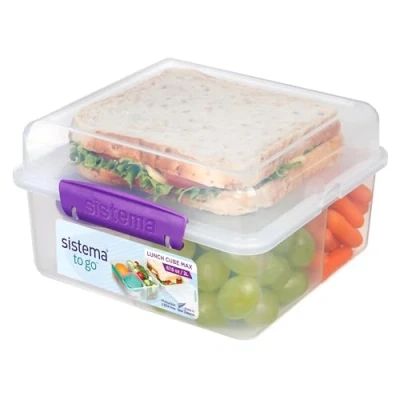 Afbeelding van Sistema To Go Lunchbox Met Yoghurtpotje Cube Max 2l
