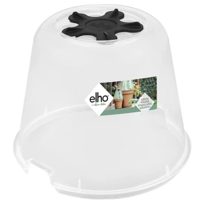 Afbeelding van Elho Green Basics Kweekhuis Rond Kweekbenodigdheden Ø17x13.8 cm Transparant