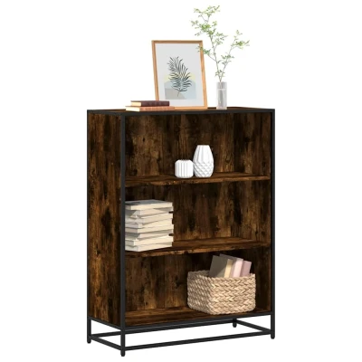 Afbeelding van vidaXL Boekenkast 80,5x35x107,5 cm bewerkt hout gerookt eikenkleurig