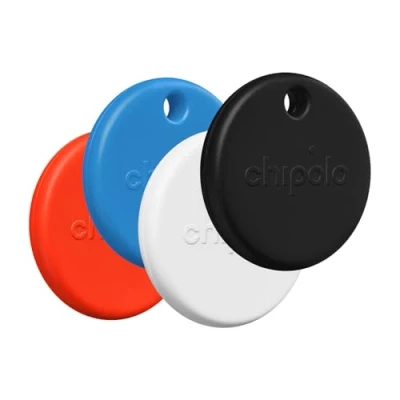 Afbeelding van Chipolo Pop tracker Tag kleurrijk, compatibel, krachtige bluetooth met oproep van je telefoon en waarschuwing buiten bereik, werkt Apple Find My of Google Device