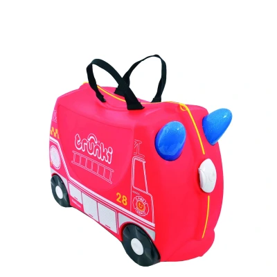Afbeelding van Trunki, Koffer, Brandweerauto Frank, Rood, (18 l, Handbagage (tot 50 liter))
