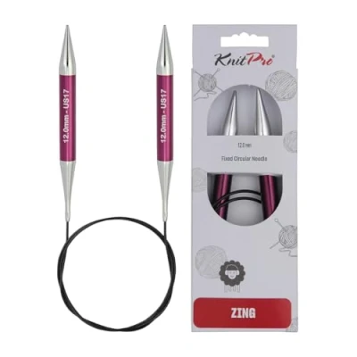 Afbeelding van KnitPro Zing rondbreinaalden 80cm 12.00mm