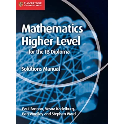 Afbeelding van Mathematics for the IB Diploma Higher Level Solutions Manual