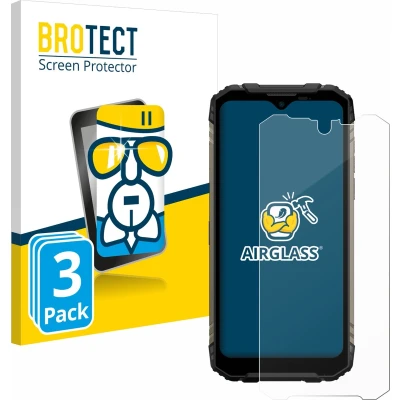 Afbeelding van BROTECT Screenprotector voor Doogee S96 Pro Folie Beschermfolie Beschermglas transparant (3 Stuks)