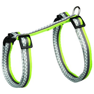 Afbeelding van Trixie Kattentuig Met Riem Kattenharnas 27 45 cm/10 mmx120 cm Multi Color