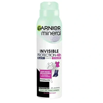 Afbeelding van Garnier Mineral Invisible Anti transpirant 150 ml