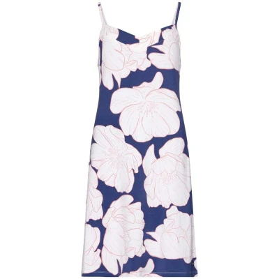 Afbeelding van Dames Nachthemd Pastunette Premium Wispering Petals Viscose Spaghetti Maat 48