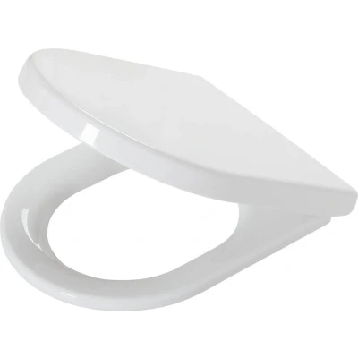 Afbeelding van Tiger Stax WC bril Toiletbril met deksel Soft Close Easy Clean functie Thermoplast Wit