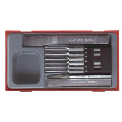 Afbeelding van TTPC09 Beitel en doorslagset Tc tray 9dlg