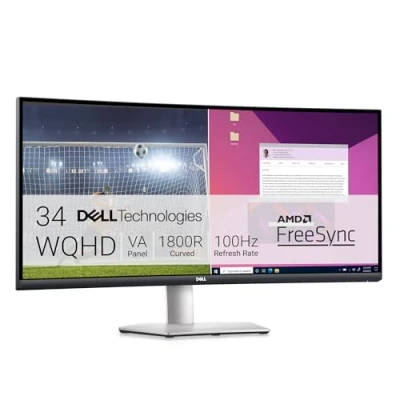 Afbeelding van DELL S Series S3423DWC WQHD VA Curved 100Hz Monitor 34 Inch