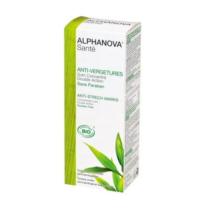 Image de Alphanova Santé Crème anti vergetures, sans paraben, 150 ml