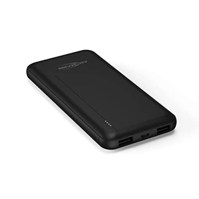 Afbeelding van Ansmann PB212 Powerbank 10000 mAh Smart IC LiPo Micro USB, USB C, Zwart Statusweergave