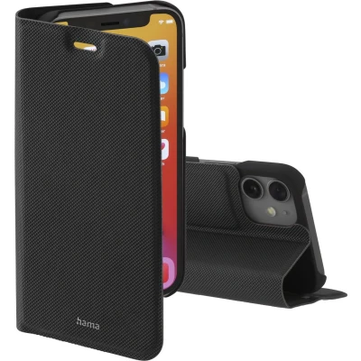 Afbeelding van Hama Booklet Slim Pro Voor Apple Iphone 12 Mini Zwart