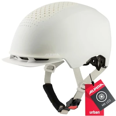 Afbeelding van Alpina Helm Idol off white matt 52 56
