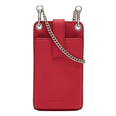 Afbeelding van LIEBESKIND BERLIN Schoudertas mobiele telefoon Classics Mobile Pouch Glowing Rood