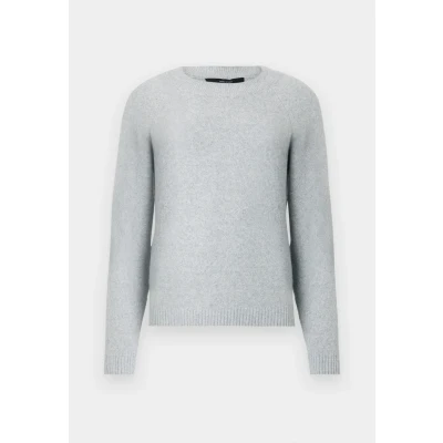 Afbeelding van Vero Moda LS Oneck GA NOOS Trui, Dames, Maat: XXL, Light grey melange