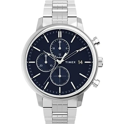 Afbeelding van Timex TW2V01700 horloge, zilver, TW2V01700, zilver.,