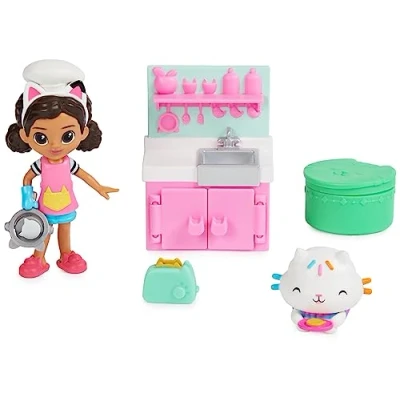 Afbeelding van Gabby&#039;s Dollhouse Cat Tivity Pack Lunch And Munch