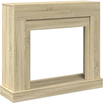 Afbeelding van vidaXL Haardombouw 100x30x87,5 cm bewerkt hout sonoma eikenkleurig