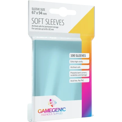 Afbeelding van Gamegenic Soft Sleeves (100 stuks)