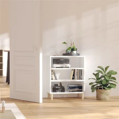 Afbeelding van vidaXL Dressoir 57x35x70 cm spaanplaat wit
