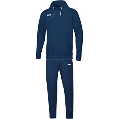 Afbeelding van JAKO Joggingpak base met hoody Marine