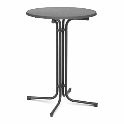 Afbeelding van Royal Catering Hoge bartafel Ø 80 cm vouwbaar wit