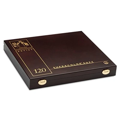 Afbeelding van Kleurpotloden Caran D&#039;Ache Supra 120 potloden in luxe koffer