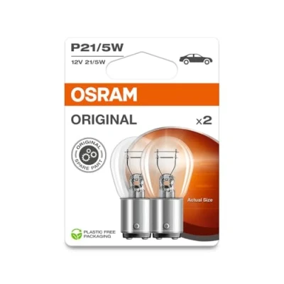 Image de 2 ampoules p21/5w 12v osram original