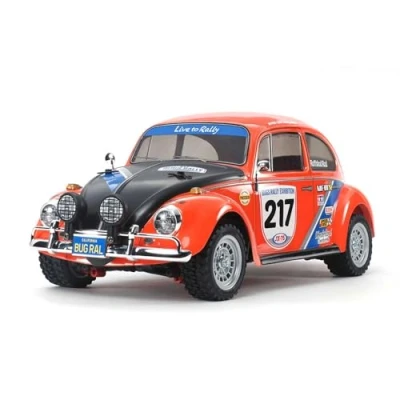 Afbeelding van Tamiya 1:10 RC auto Elektro Straatmodel VW Beetle Rallye Brushed 4WD Bouwpakket MF 01X